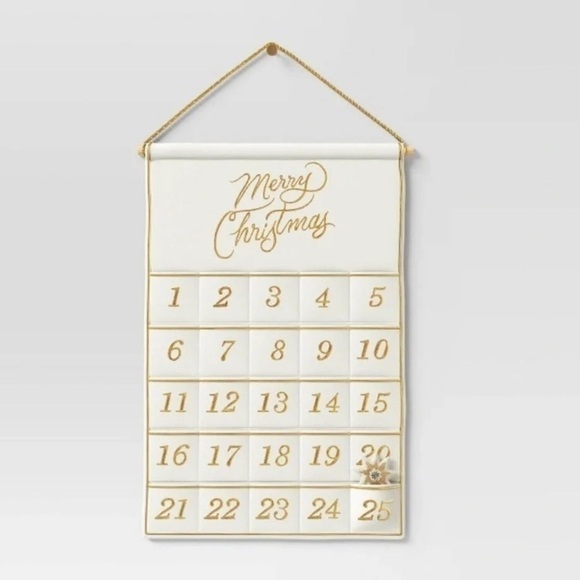 Threshold Merry Christmas Fabric Countdown Calendar - Threshold new - Picture 2 of 7